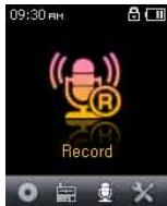 COWON IAUDIO U5 - Ecran Menu - 3