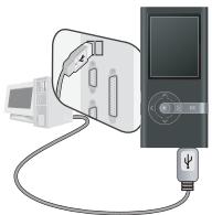 COWON IAUDIO U5 - Connexion à un ordinateur - 1