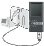 COWON IAUDIO U5 - Connexion à un ordinateur et transfert de fichiers - 1