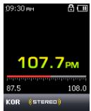 COWON IAUDIO U5 - Enregistrement Radio FM - 1