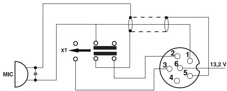 PRESIDENT KENJI - CONEXION DEL MICRO6 PINS - 1