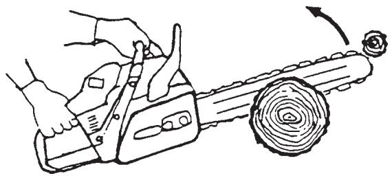 ECHO CS-300 - DANGER - 1