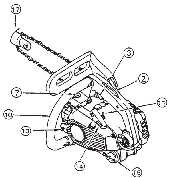 ECHO CS-3400 TYPE 1E - Nomenclature des pièces - 2