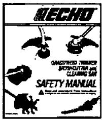 ECHO GT-2000 TYPE 1E - Le MANUEL de sécurité - 2