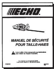 ECHO HC-2400 TYPE 2E - Modèles antipollution - 4
