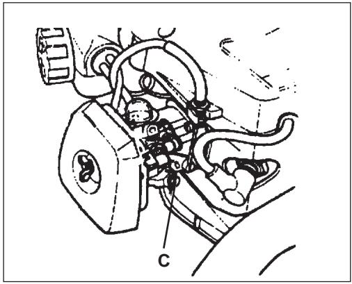 ECHO HC-2400 TYPE 2E - RÉGLAGE DU CARBURATEUR - 3