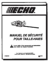 ECHO HC-2410 TYPE 2E - Modèles antipollution - 4