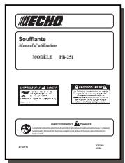 ECHO PB-251 - CONTENU - 1