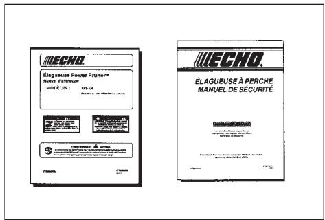 ECHO PPT-260 - Le MANUEL de sécurité - 1
