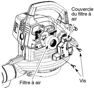 POULAN PBV200LE - NETTOYAGE DU FILTRE À AIR - 1