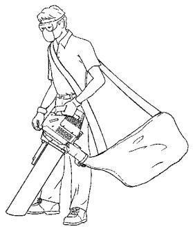 POULAN PBV200LE - AJUSTEMENT DE LA BANDOU-LIÈRE (pour l'usage de aspirateur seulement) - 1