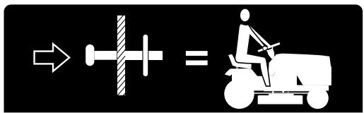 POULAN PDGT26H48B - POUR TRANSPORTER LE TRACTEUR (Voir les Fig. 7 et 11) - 1