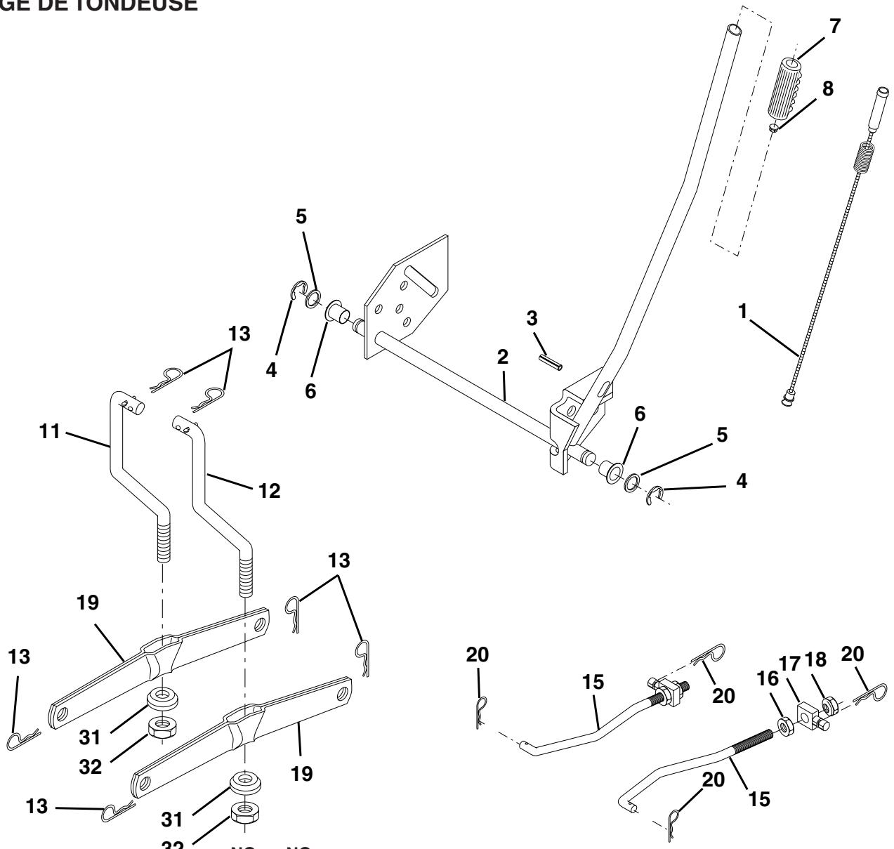 POULAN PO1742STC - LEVAGE DETONDEUSE - 1