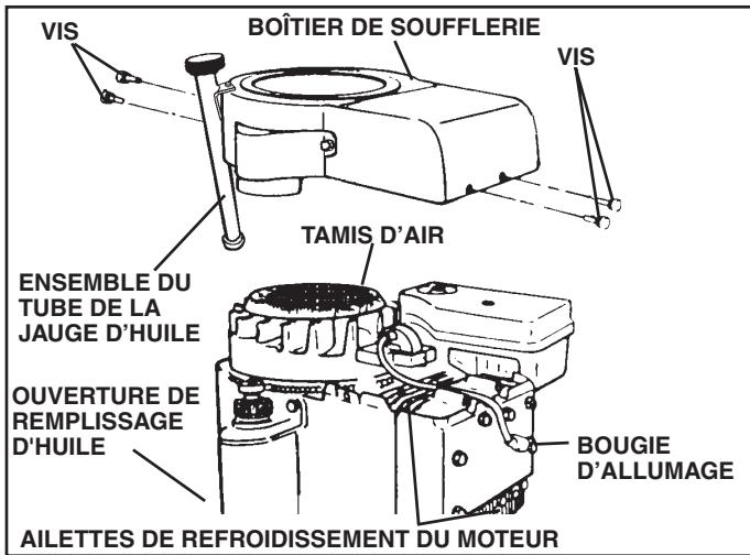 POULAN PO1742STC - AILETTES DE REFROIDISSEMENT DU MOTEUR (Voir la Fig. 13) - 1
