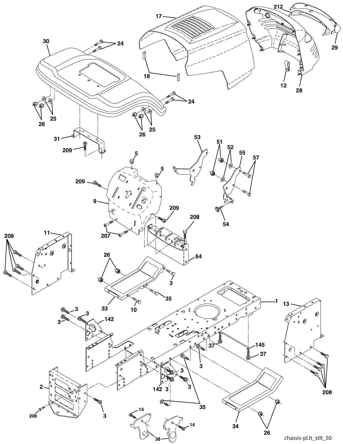 POULAN PO1742STC - DESCRIPTION - 1