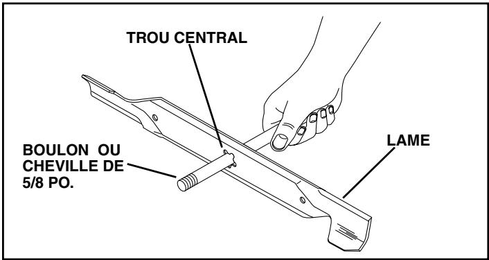 POULAN PRO PB18542LT - AFFILER LA LAME (Voir la Fig. 9) - 1