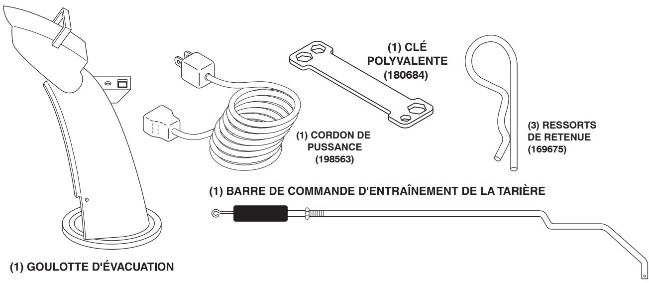 POULAN PRO PP291E30 - LES PIÈCES ONT ÉTÉ EMBALLÉES À PART DANS LE CARTON - 1