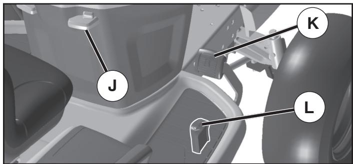 POULAN PRO PPH20K46 - TO MOVE FORWARD AND BACKWARD (See Fig. 7) - 1