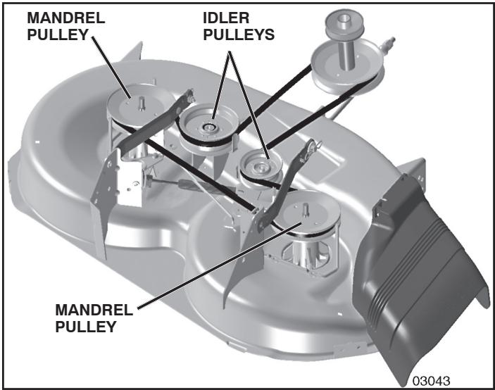 POULAN PRO PPH20K46 - BELT INSTALLATION - - 1