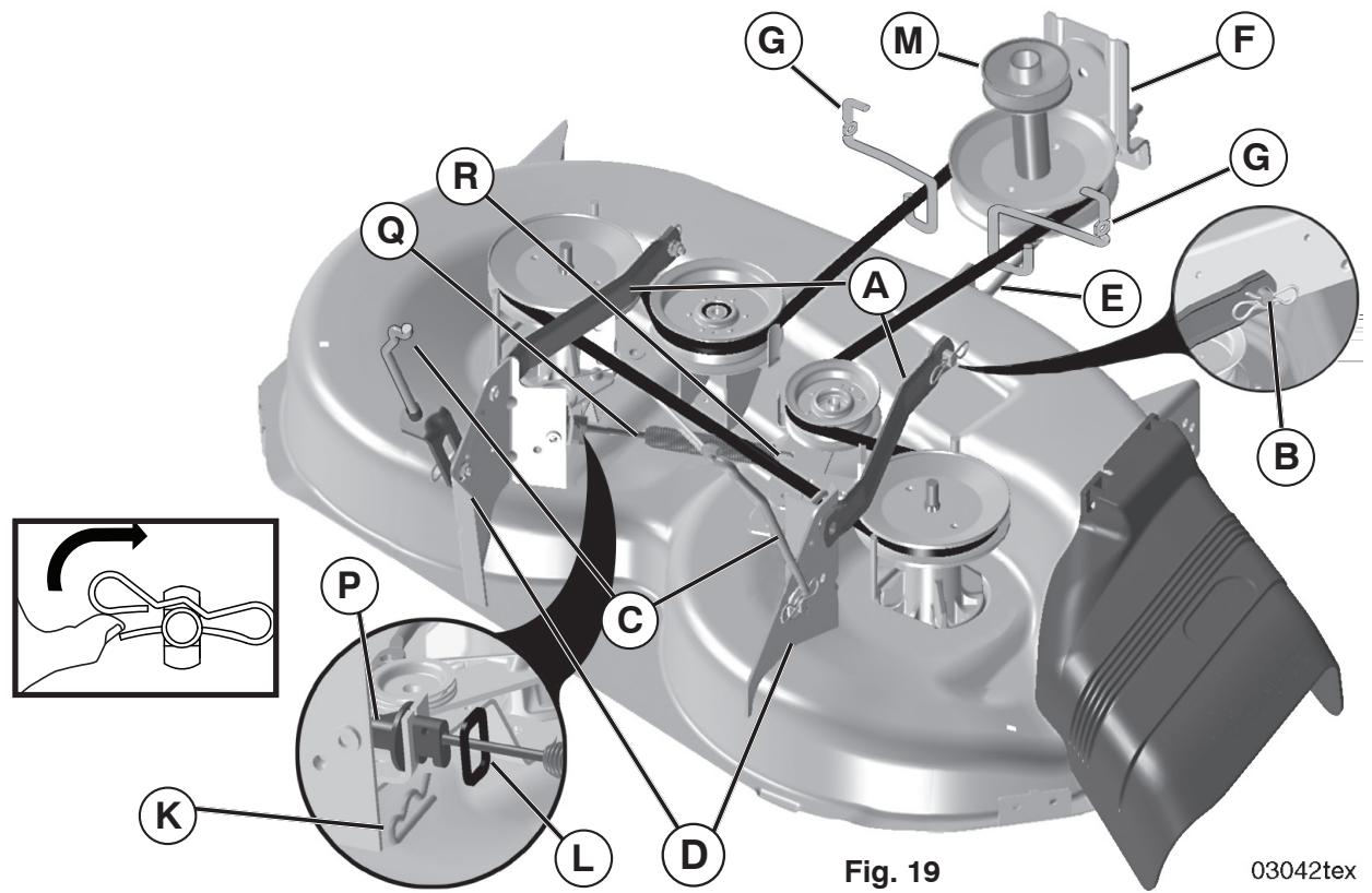 POULAN PRO PPH20K46 - TO INSTALL MOWER (See Fig. 19-24) - 2