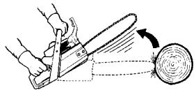 POULAN 2555 - Évitez les rétraction: - 1