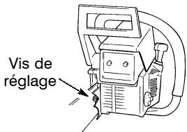 POULAN 3750 - Réglage de la tension : - 1