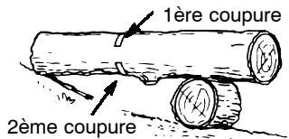 POULAN 3750 - COMMENT TRONÇONNAGE UTILISANT UN RONDIN OU UN CHEVALET - 2