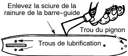 POULAN 3750 - MAINTIEN DE LA BARRE - 1