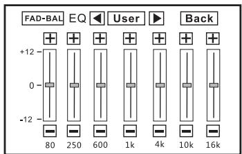 ZENEC ZE-MC2000 - Procedure de réglage EQ - 1