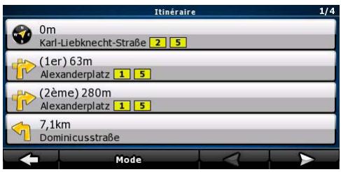 ZENEC E GO - Itinétaire - 1