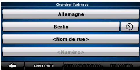 ZENEC E GO - Saisie d'une adresse (Europe) - 1