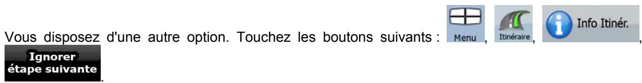 ZENEC E GO - Suppression de l' étape suivante de l'itinétaire - 1