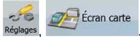 ZENEC E GO - Paramètres de l'écran Carte - 2