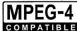 DIGITEK DVR-80PH - Compatibilite CD MPEG-4 - 1