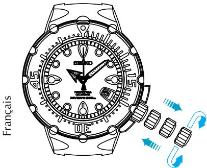 SEIKO 8F35 - Avertissement - 1