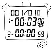 SEIKO S052 - - Ex.: Match de boxe (10 rounds de 3 minutes chacun et une minute d'intervalle) - 3