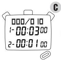 SEIKO S052 - - Ex.: Match de boxe (10 rounds de 3 minutes chacun et une minute d'intervalle) - 1