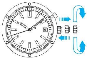 SEIKO 6A32 ANALOG QUARTZ - Avant d'utiliser la montre: - 1
