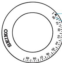 SEIKO 7T92 ANALOG QUARTZ - Indicateur de la charge de la pile - 1