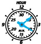SEIKO 9T82 KINETIC - Ex.) quand laiguille des minutes du CHRONO indique "10": - 2