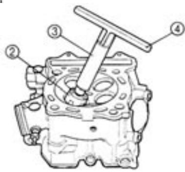 GAS GAS EC FSE 400 - PRECAUTION Après chaque coupe, il faut vérifier la surface de contact du siège de la soupape. - 2