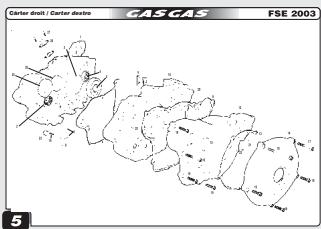 GAS GAS EC FSE 400 - Procédure pour vérifier la pression de l'huile - 6