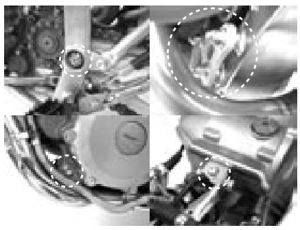 GAS GAS EC FSE 400 - Dépose du moteur - 25