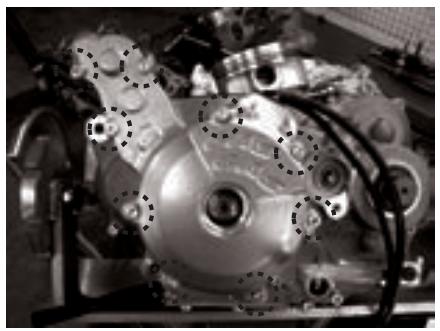 GAS GAS EC FSE 400 - Couvercle du ROTOR de l'alternateur - 2