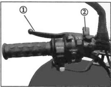 GAS GAS K2 QUAD 250 - Frein de stationnement - 1