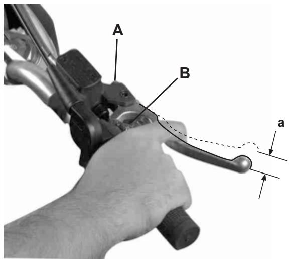 GAS GAS MC65 - Liquide du frein arriere - Vérification - 3