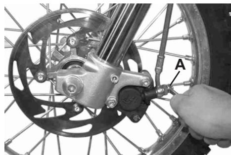 GAS GAS MC65 - Plaquettes de frein - Vérification - 3