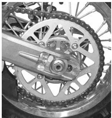 GAS GAS MC65 - Roue arrière - Centrage - 1