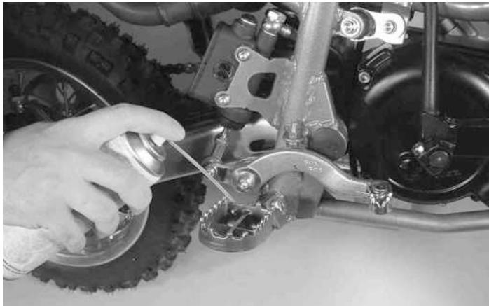 GAS GAS MC65 - Lubrification des étriers - 2