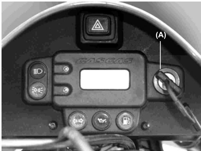 GAS GAS WILD HP 450 - ARRÊTER LE MOTEUR - 1